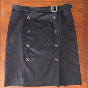 White House Black Market Black Skirt size 14